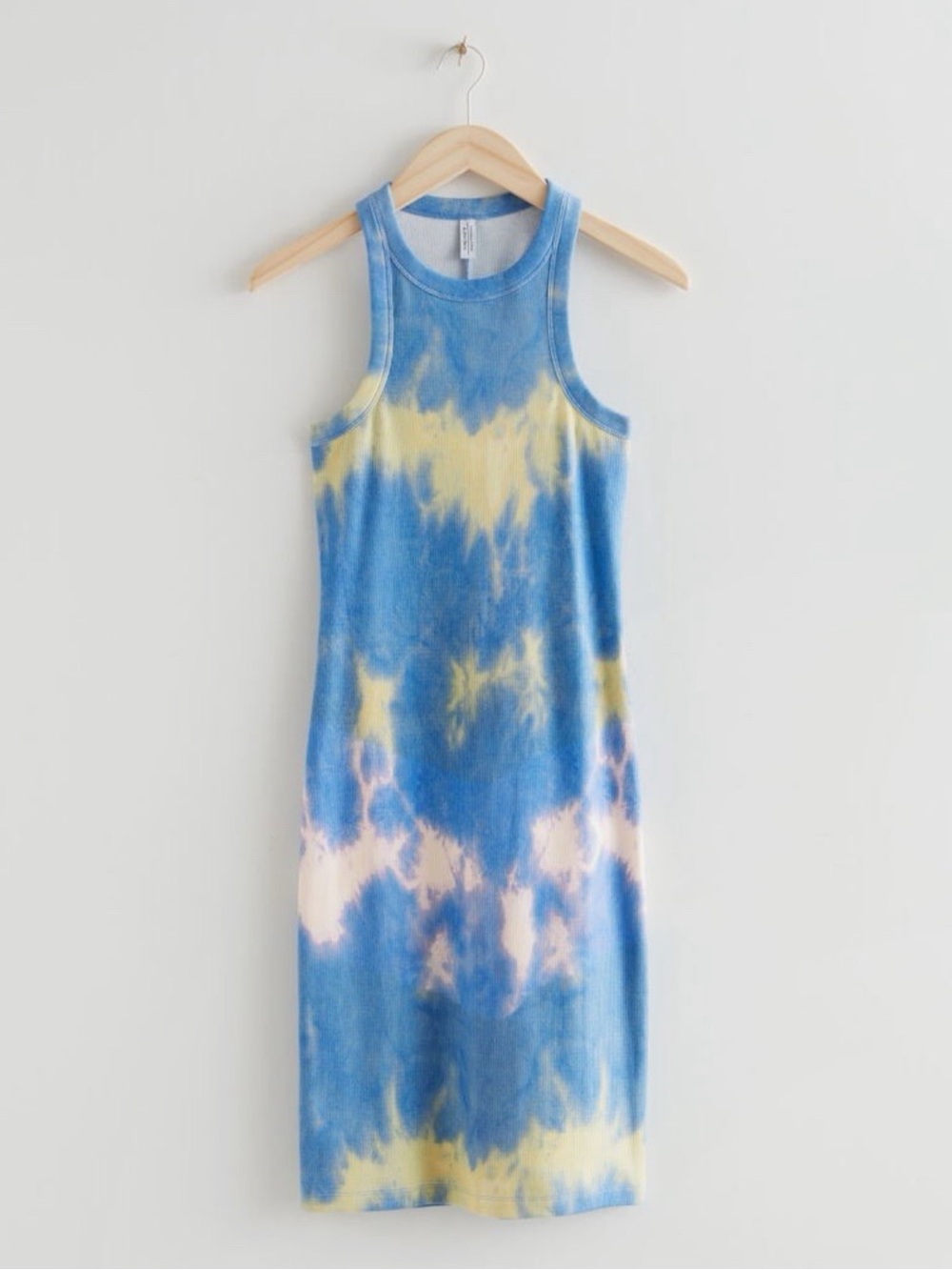 & Other Stories Tank Midi Dress Tie Dye